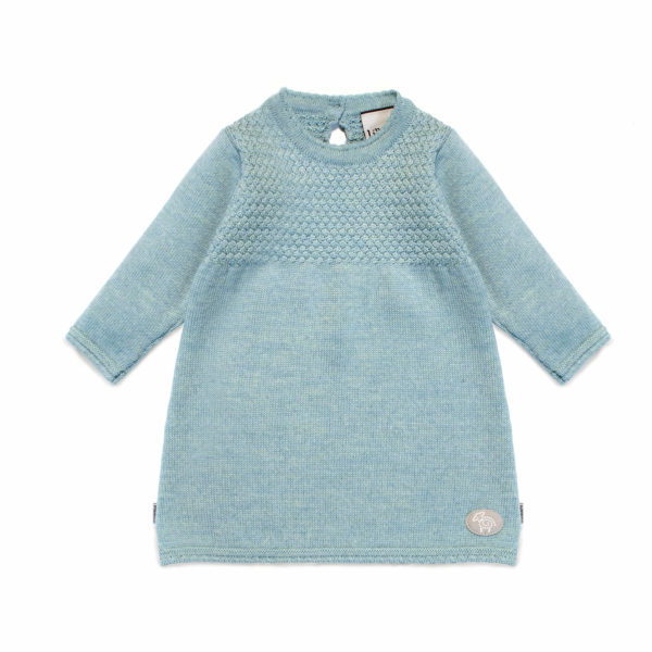 Lillelam_Kjole basic_sjøgrønn
